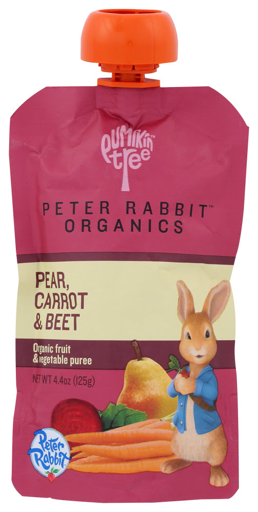 PETER RABBIT: Puree Beet Carrot Pear, 4.4 oz