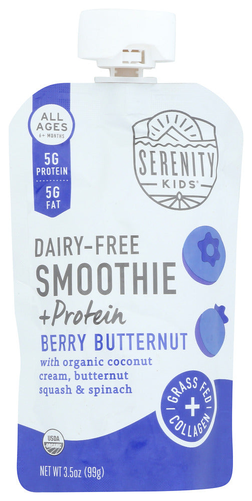 SERENITY KIDS: Smoothie Berry Buttrnut, 3.5 oz