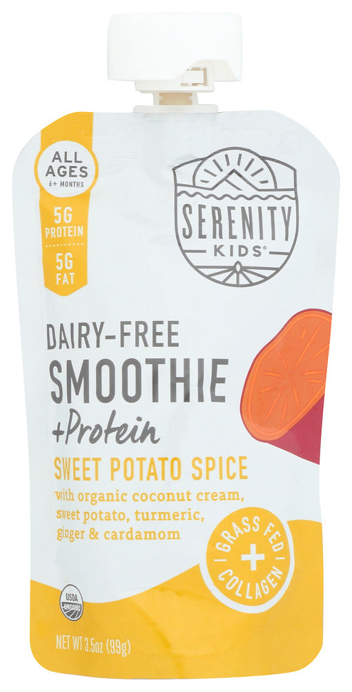 SERENITY KIDS: Smoothie Swt Ptato Spce, 3.5 oz