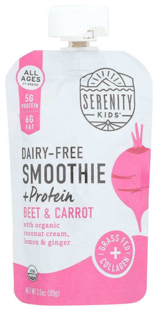 SERENITY KIDS: Smoothie Beet carrot, 3.5 oz