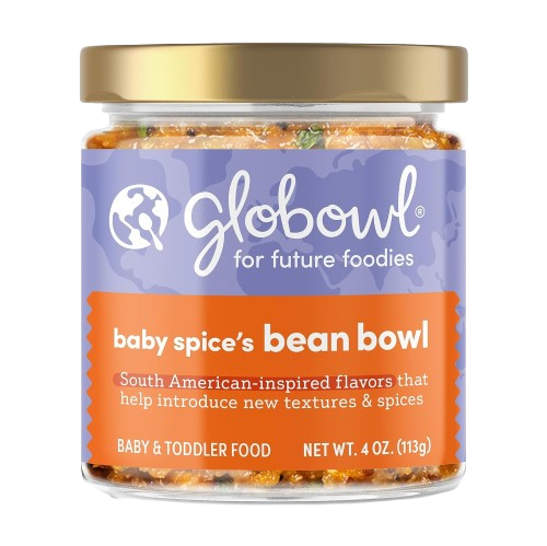 GLOBOWL: Baby Spices Bean Bowl, 4 oz