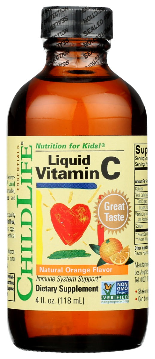 CHILDLIFE: Liquid Vitamin C, 4 oz