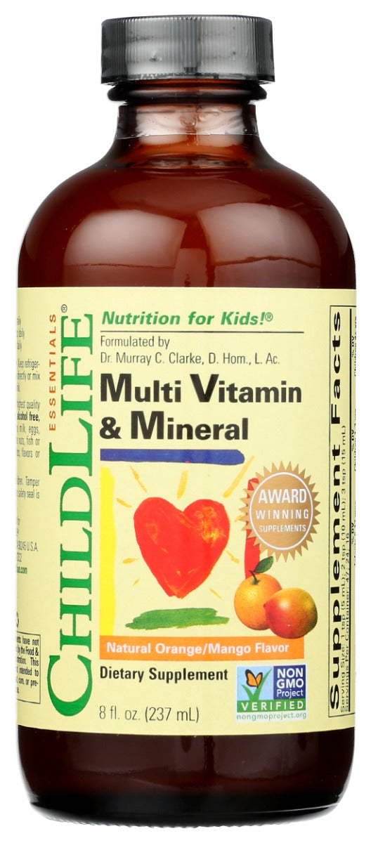 CHILDLIFE: Childrens Multi Vitamin and Mineral, 8 oz