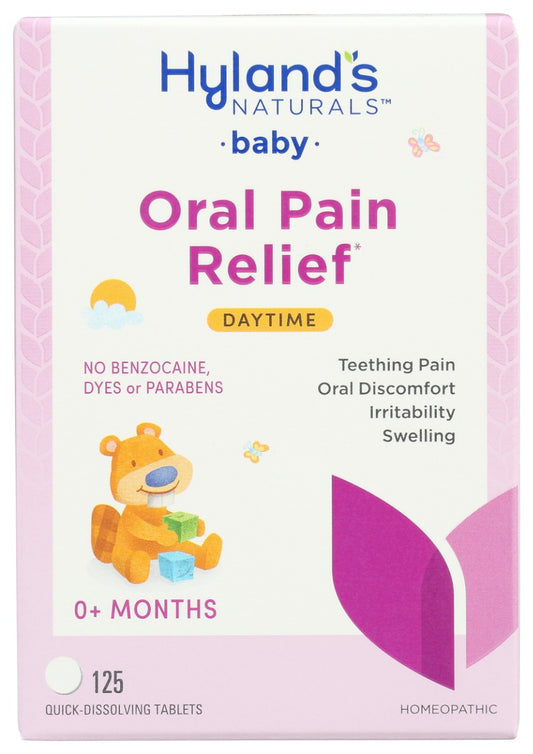 HYLAND: Baby Oral Pain Relief Daytime, 125 tb