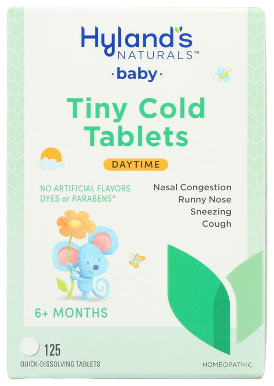 HYLAND: Baby Tiny Cold Tablets Daytime, 125 tb